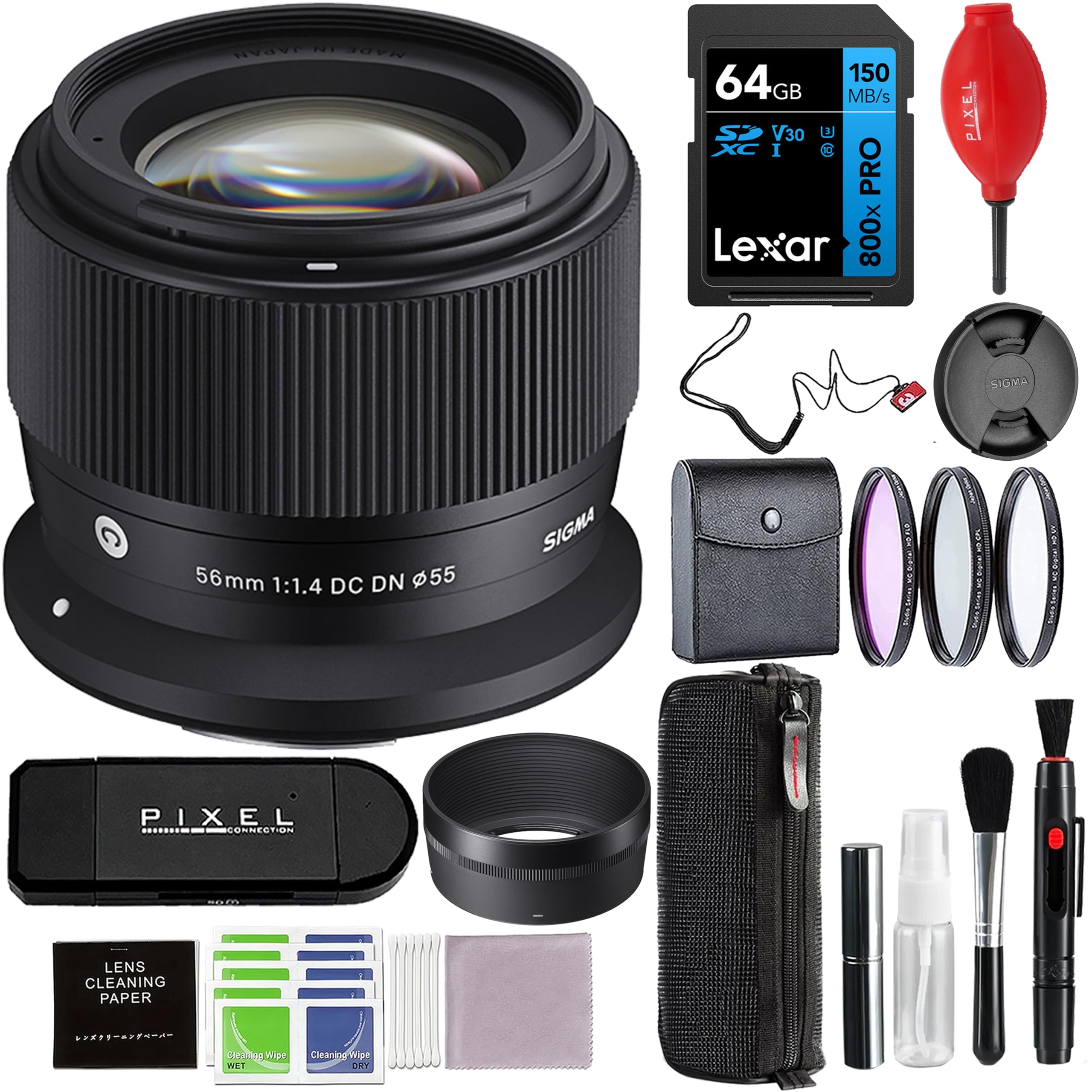 Amazon.com : Sigma 56mm f/1.4 DC DN Contemporary Lens for RF